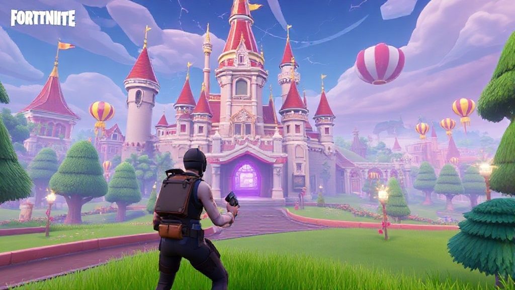 《堡垒之夜》迪士尼乐园模式体验：一场令人困惑的IP狂欢