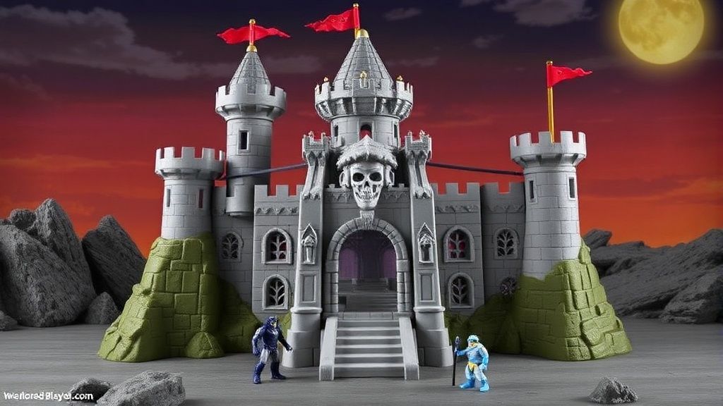 【经典复刻】宇宙巨人希曼城堡灰骨堡玩具套装开启预售