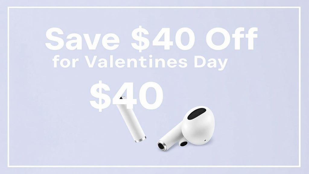 AirPods Pro 3情人节限时特惠！亚马逊直降40美元